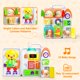thumbnail image 5 of Montessori Busy Board INNOSKY para 1-2 años con música y bilingüe, 5 of 7