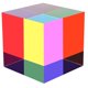 thumbnail image 1 of Cubo de Color CMYCUBE Acrílico Prisma de 10 cm Juguete Decorativo, 1 of 9