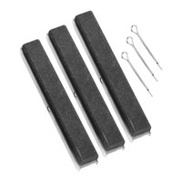 Magideal - 3 Piezas Piedras De Amolar Para Cilindros Herramienta De Pulido Rectificador De Motor Y Repuesto Para Bruñidor Con Diseño Compacto Adecuado Para Repa 2 Pulgadas