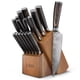 thumbnail image 1 of Juego de cuchillos Yatoshi Professional 15 piezas de acero con alto contenido de carbono, 1 of 7