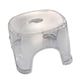 thumbnail image 2 of Asiento Pequeño Banco De Ducha Hogar Claro Ligero Taburete De Baño Niños Niños Blanco, 2 of 5