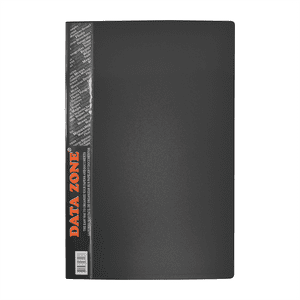 Datazone - Carpeta Oficio 40 Fundas Negro