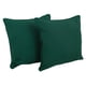 thumbnail image 3 of Almohadas Blazing Needles de sarga de 18 pulgadas, color chocolate (2), 3 of 5