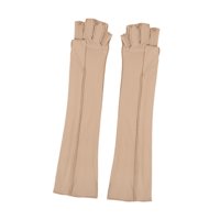 Ioensy - Guantes De Compresión Largos, Antideslizantes, Para Correr, Entrenar, Escalar, Color Amarillo