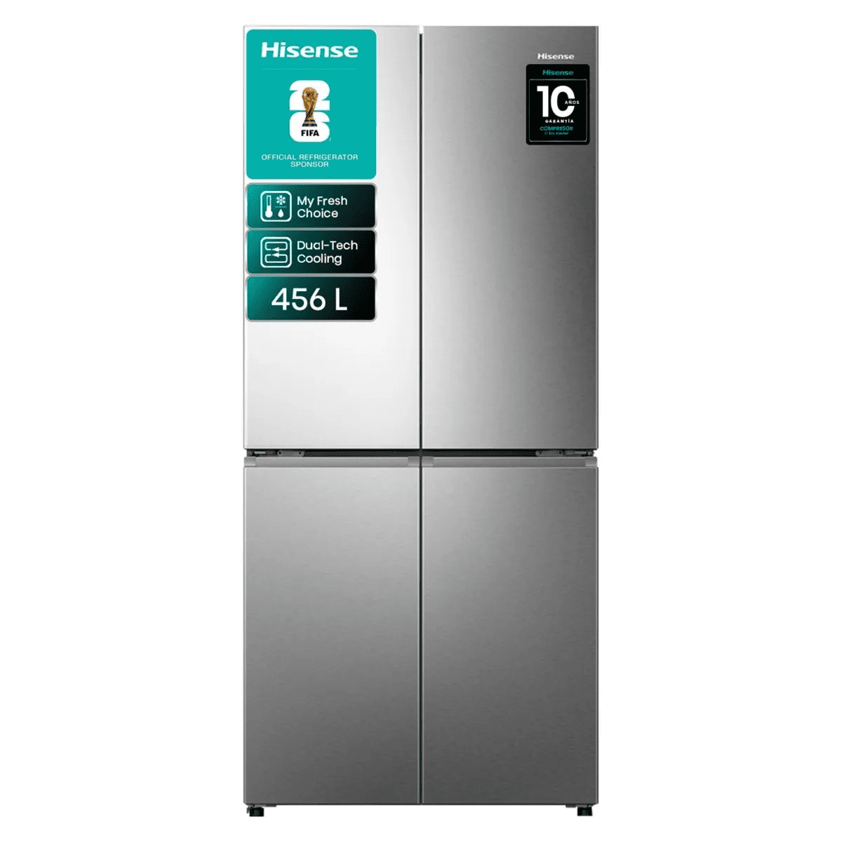 Refrigerador Hisense Side By Side No Frost / Rq5p470necf 456 Litros