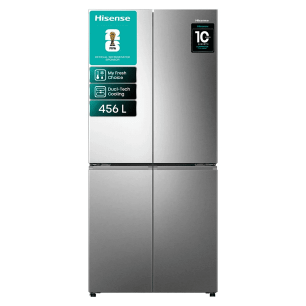 Refrigerador Hisense Side by Side No Frost / RQ5P470NECF 456 Litros