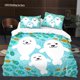 thumbnail image 1 of v1244 Bed Sheets Sea Lion Duvet Cover King Queen Size Lovely Ocean Animals Bedding Set For Kids Boys Girls Blue Sea Beach Polyester Quilt Cover 3-Piece Bedding Set (1 Duvet Cover + 2 Pillow Shams) Bed, 1 of 5