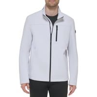 Chaqueta Impermeable Cortavientos Calvin Klein Para Hombre, Color Blanco