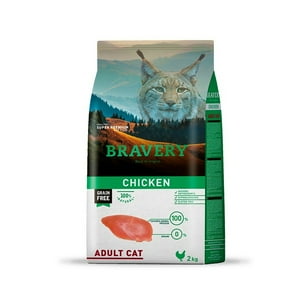 Bravery - Alimento Super Premium Para Gatos Sabor Pollo 7 Kg
