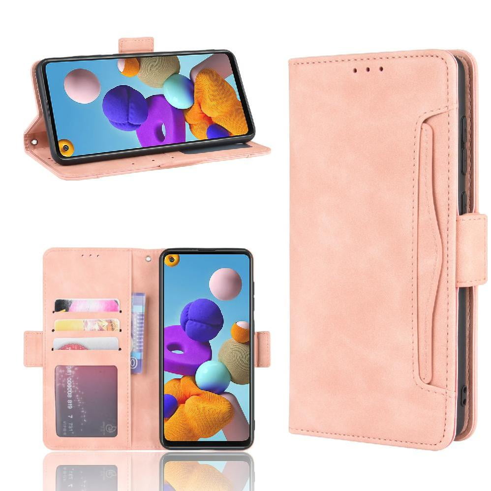 Funda Tipo Billetera Foxdock Para Samsung Galaxy A21s – Tapa Flip Con Tarjetero