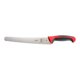 thumbnail image 1 of Cuchillo de pan Mercer Culinary 25 cm mango rojo con filo ondulado, 1 of 9