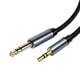 thumbnail image 2 of Cable Audio Jack Plug Macho 6.3mm A Macho 3.5mm 2 Mt, 2 of 2