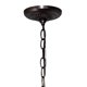 thumbnail image 5 of Candelabro Meyda 24" Verde Mar y Rojo Arándano, 7 luces, estilo Lirio de Estanque, 5 of 6