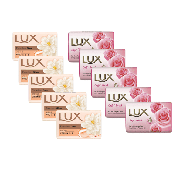 Jabon en Barra Lux Pack 10 Unidades