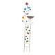 thumbnail image 1 of Baño para pájaros con enrejado de jardín, cuenco multifuncional de Metal para plantas de jardín, pequeño baño decorativo para pájaros para Patio, , Mariposa, 1 of 5