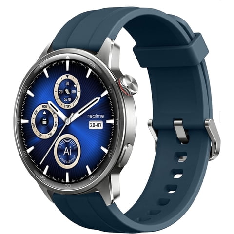 Smartwatch Realme Watch S2 1.43 Bt Ip68 Spo2 Hrm Azul
