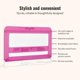 thumbnail image 5 of Baranda de cama Dream On Me Lilibet rosa de malla para cama individual, matrimonial y queen, 5 of 6