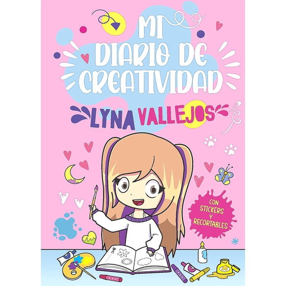 Libro Mi diario de creatividad - Lyna Vallejos