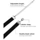 thumbnail image 5 of Collar de mujer, collar de cuero negro, conjunto de collar elástico de 2 piezas, collar de cinta negra, joyería novedosa para damas y niñas., 5 of 7