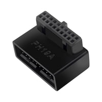 Magideal - Multipropósito Usb 3 0 19 20 Pin Extensión A Extensor De Placa Base Conector Usb3 0 Adaptador Convertidor Para Notebook Suministros Para B