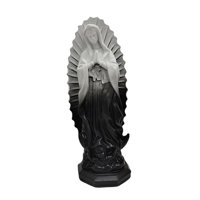 Bothyi - Estatua De La Virgen María Católica, Estatuilla De Nuestra Señora, Regalo De Boda Religioso, Negro