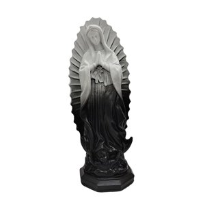 Bothyi - Estatua De La Virgen María Católica, Estatuilla De Nuestra Señora, Regalo De Boda Religioso, Negro