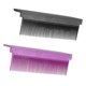 thumbnail image 5 of Peine Alisador De Peluquero, Accesorio Para Alisar El Cabello, Plancha Plana, Color Negro Y Violeta, 2 Uds., 5 of 5