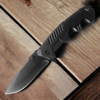 Invencible.Cl - Navaja Plegable Black Sable Cortapluma Black Sable Aa71 Corta Pluma Cortaplumas Cuchillo Cuchilla Navaja Daga Machete