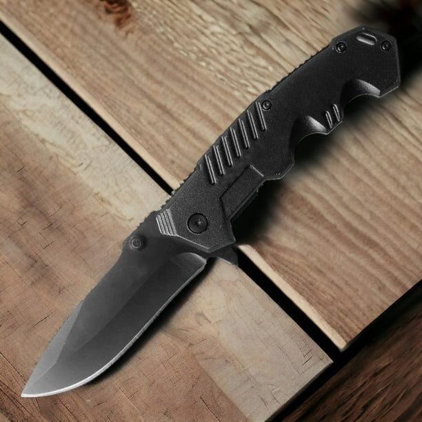 Navaja Plegable Black Sable Cortapluma Black Sable Aa71 Corta Pluma Cortaplumas Cuchillo Cuchilla Navaja Daga Machete