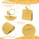 thumbnail image 3 of Uxcell Soporte para Bolsas de Excremento de Perro, Dispensador de Bolsas de Desechos de Mascotas de Cuero para Correas Estilo Rollo Portátil Reutilizable Funda de Limpieza Fácil (1Pcs, Amarillo), 3 of 6