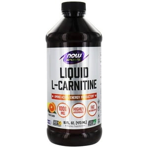 Suplement Now Foods L-Carnitina Líquida, Cítricos, 473 Ml