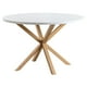 thumbnail image 1 of Mesa Redonda Equiz Blanca 120cm | Comedor u Oficina, 1 of 9