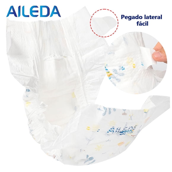 Aileda Pañales Desechables M 22u Paquete Fácil De Llevar