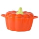 thumbnail image 2 of Cuenco De Sopa De Cerámica De Calabaza, Cuenco De Porcelana Con Forma De Calabaza Para Cocina, Naranja De Halloween Con Tapa, 2 of 5