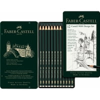 Faber Castell - Lápiz Grafito Castell 9000 Diseño Faber-Castell X12 Uds.
