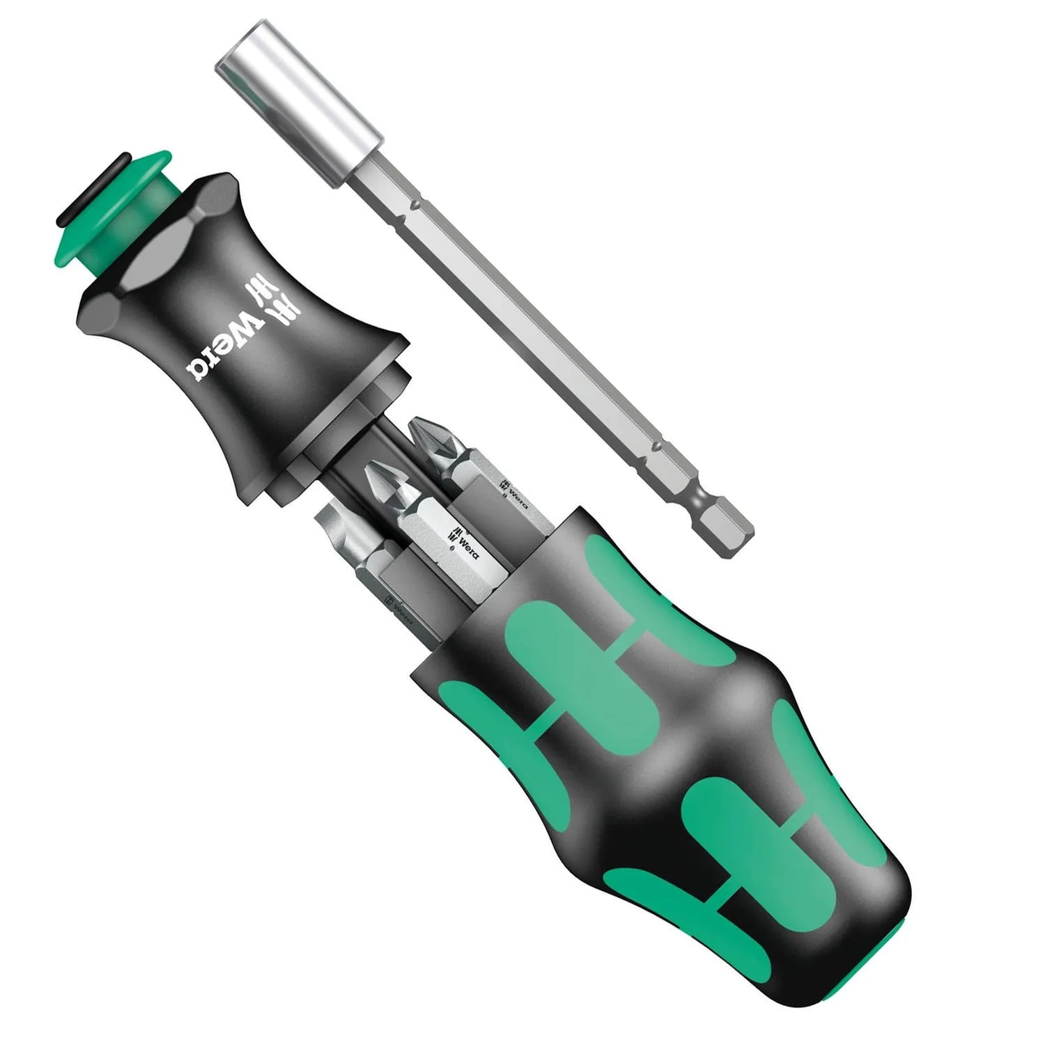 Wera - Set Destornillador Puntas Y Varilla Telescópica Extraible Inox