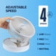 thumbnail image 4 of Ventilador plegable NEXAIR Premium portátil de 4 velocidades con ajuste. Altura, 4 of 8