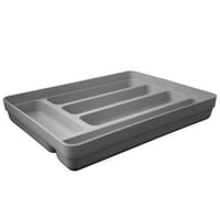 Ou - Organizador De Cubiertos Logic Gris