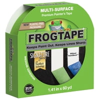 Cinta De Pintor Frogtape 3,6 Cm X 55 M Multiusos Verde