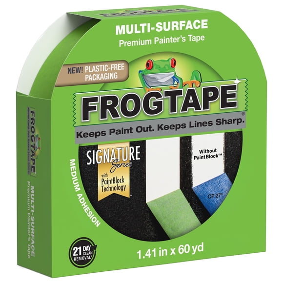 Cinta de pintor FrogTape 3,6 cm x 55 m multiusos verde