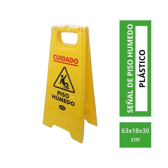 Cartel Peligro Piso Humedo