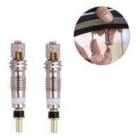 Genérica - Pack 2 Obús Repuesto Núcleo Válvula Presta De Bicicleta