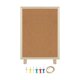 thumbnail image 5 of Tablero De Corcho Con Bonitas Imágenes Para Exhibir Anuncios Ideal Para Decorar El Salón O El Dormitorio 30 X 40 Cm, 5 of 5