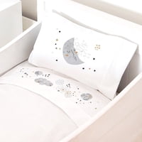 Tuyo Print - Juego De Sábanas Moisés - Colecho Luna