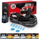 thumbnail image 1 of Kit de arnés de cableado para luz estroboscópica Nilight 16 AWG 12 V 40 A, 1 of 9