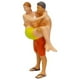 thumbnail image 5 of 1/64 Modelo De Figura De Pareja Decoración De Diseño Colecciones De Jardín De Hadas Dioramas Rojo, 5 of 5