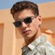 thumbnail image 2 of Lentes CARFIA Retro Polarizados UV400 Rectangular Hombre, 2 of 3