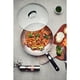 thumbnail image 5 of Wok Tramontina Astro Silicone de Acero Inoxidable con Fondo Triple y Tapa de Vidrio 28 cm 3,3 L, 5 of 7