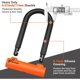 thumbnail image 2 of Sportneer Bike U Lock Heavy Duty Anti Theft Bike Lock with Cable, 2 of 3