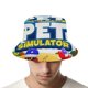 thumbnail image 4 of Simulador de Mascotas Sombrero bucket para adultos, gorra de protección solar, sombrero de pescador plegable para viajes al aire libre, pesca y actividades de verano, 4 of 6